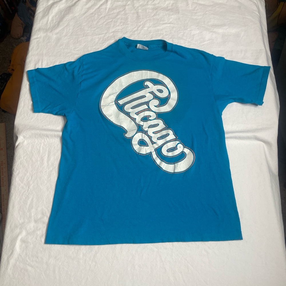 Vintage Chicago 1986-87 T-shirt Size Large Rock Band Shirt World Tour XL